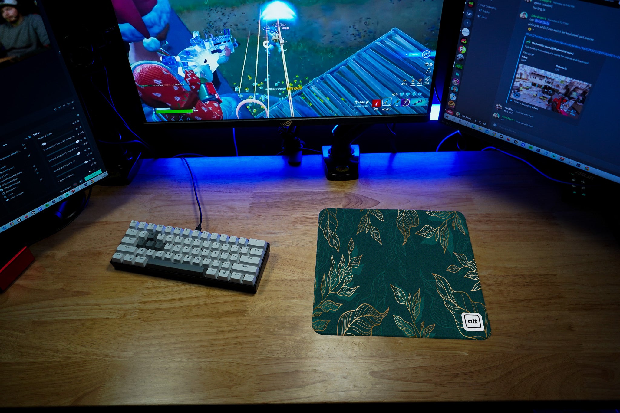 Leafy Green Mousepad Leafy Green Mousepad