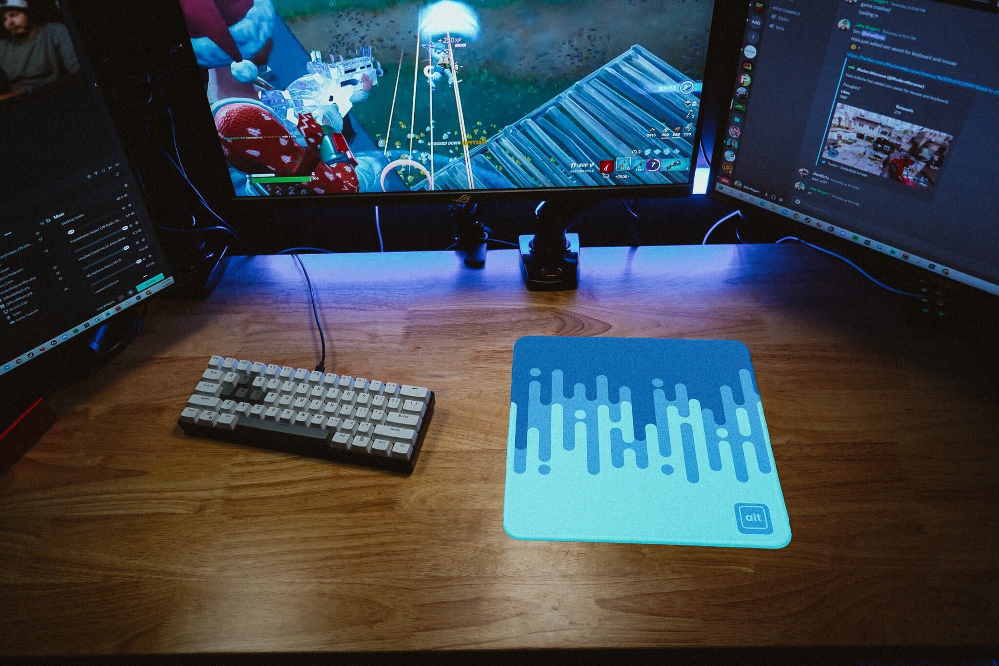 Linear Waves Atlantic Mousepad Linear Waves Atlantic Mousepad