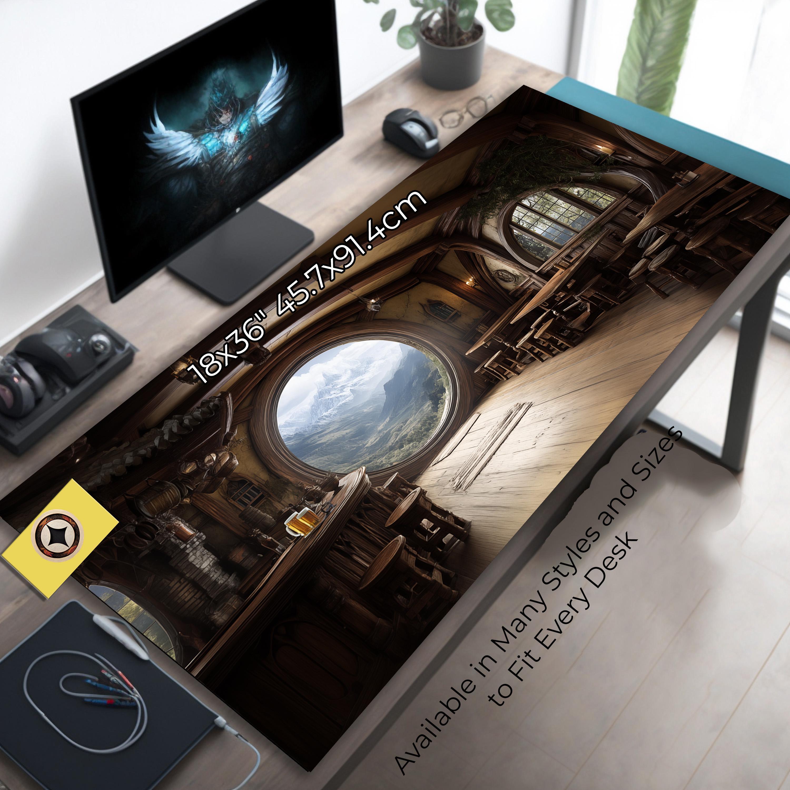 Mountain View Tavern Retreat – Fantasy Bookish Gaming Playmat Desk Pad for TCG or PC Gamer Gifts for Husband, Boyfriend, Son, Father 1888305040 8893 Mountain View Tavern Retreat – Fantasy Bookish Gaming Playmat Desk Pad for TCG or PC Gamer Gifts for Husband, Boyfriend, Son, Father 1888305040 8893