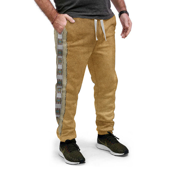 Native Pattern Sweatpants 7779