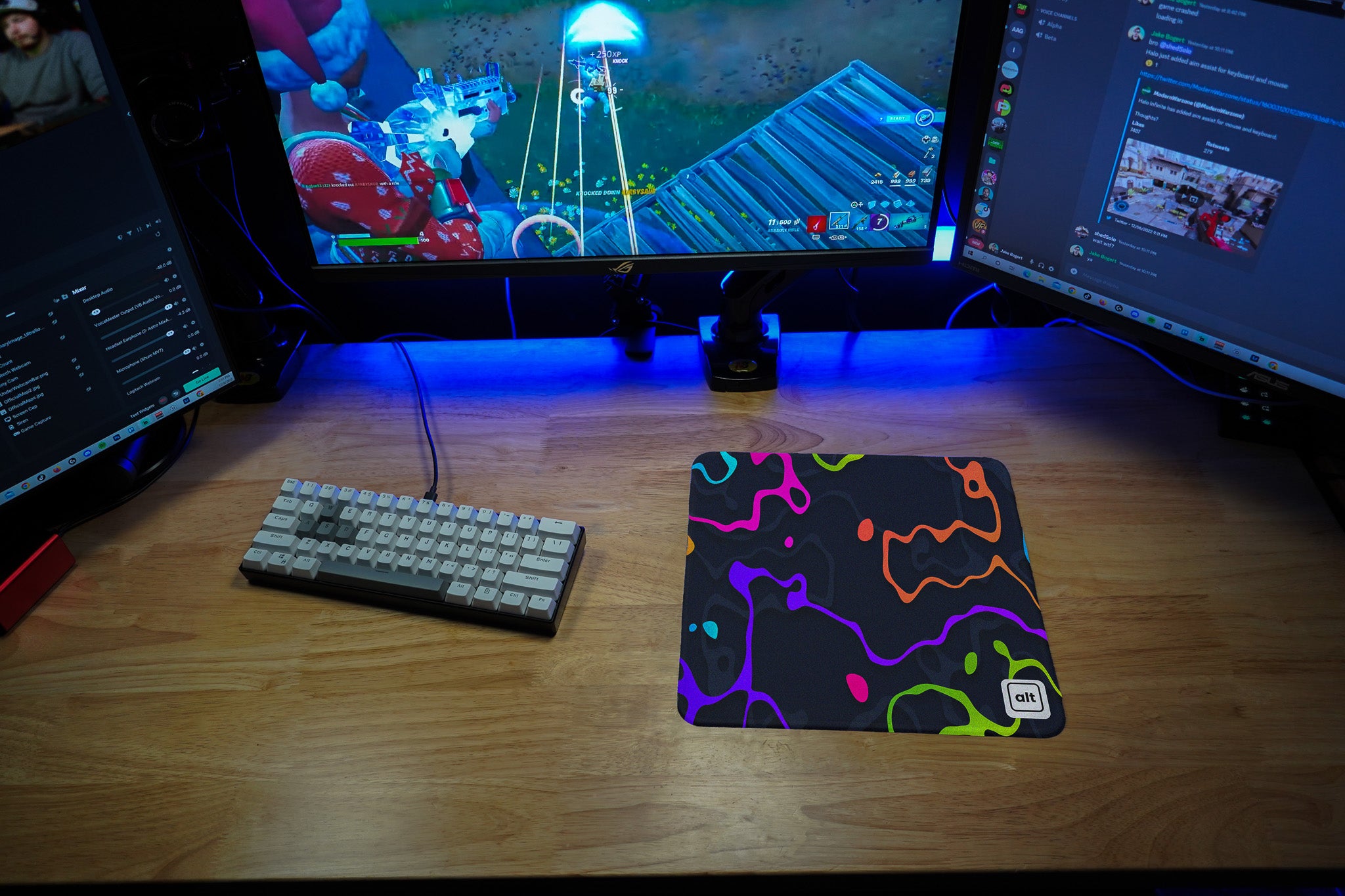 Neon Splash Mousepad Neon Splash Mousepad