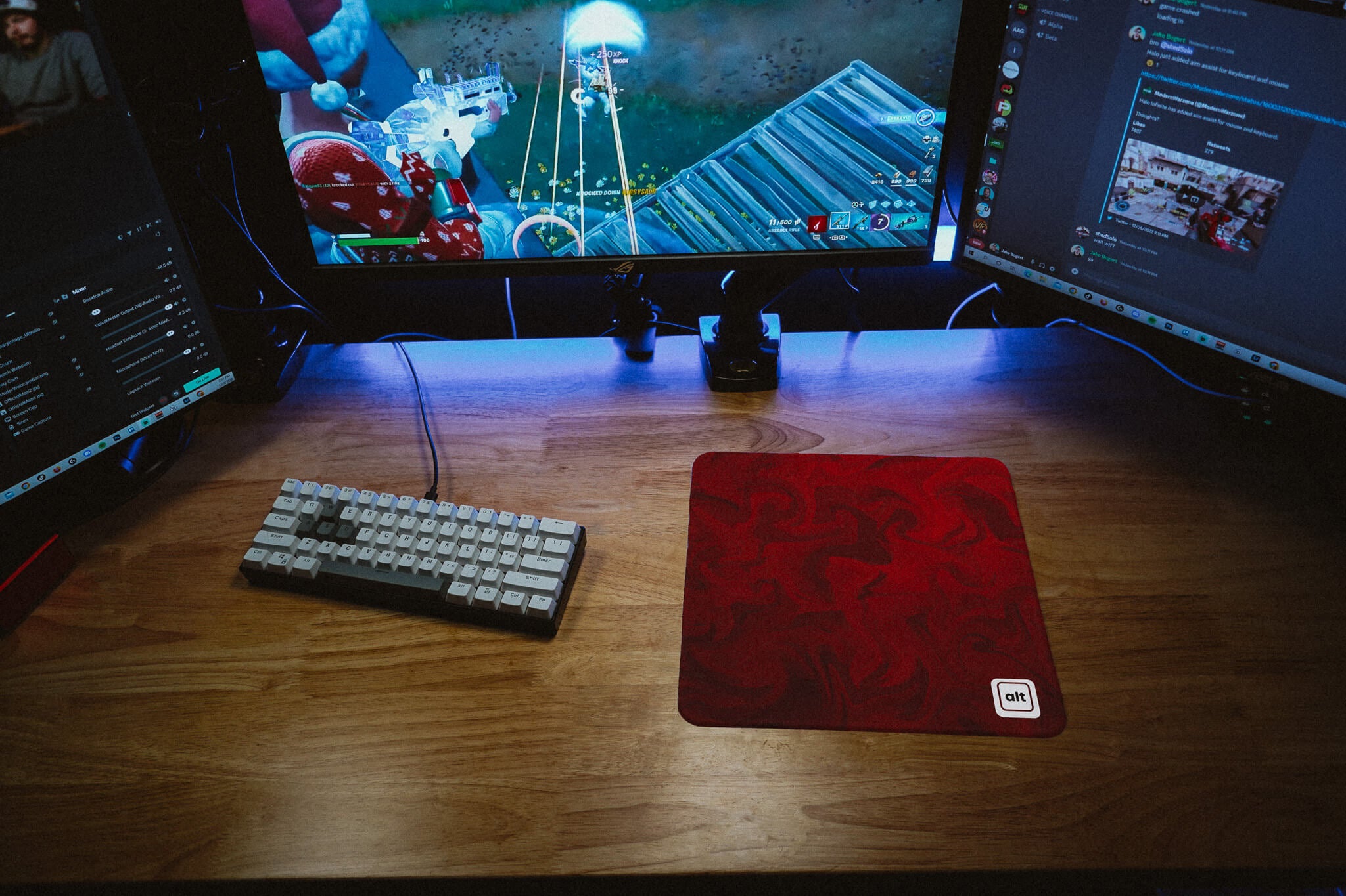 Red Liquify Mousepad Red Liquify Mousepad