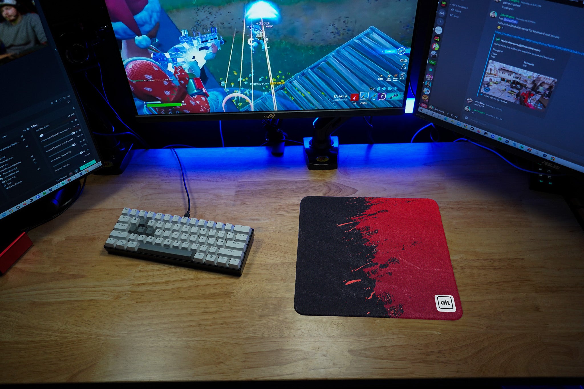 Red Paint Spill Mousepad Red Paint Spill Mousepad