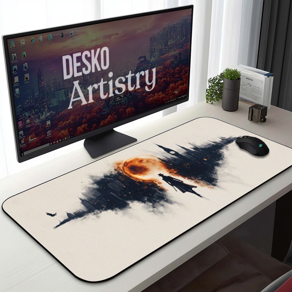 Sherlock Noir Mouse Pad Cinematic, London Steampunk Decor Dark Academia Aesthetic Mouse Pad Sherlock Noir Mouse Pad Cinematic, London Steampunk Decor Dark Academia Aesthetic Mouse Pad