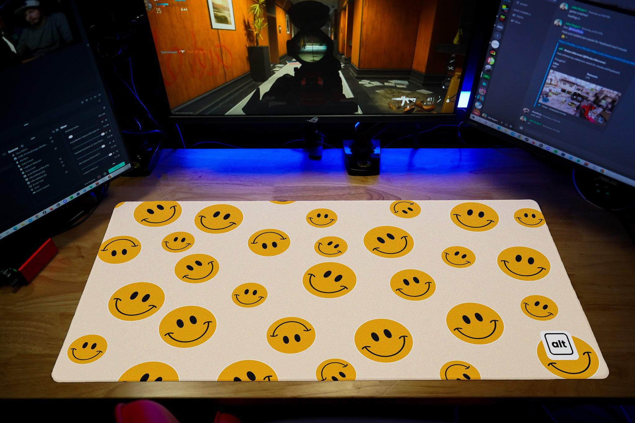 Smiles Only Mousepad