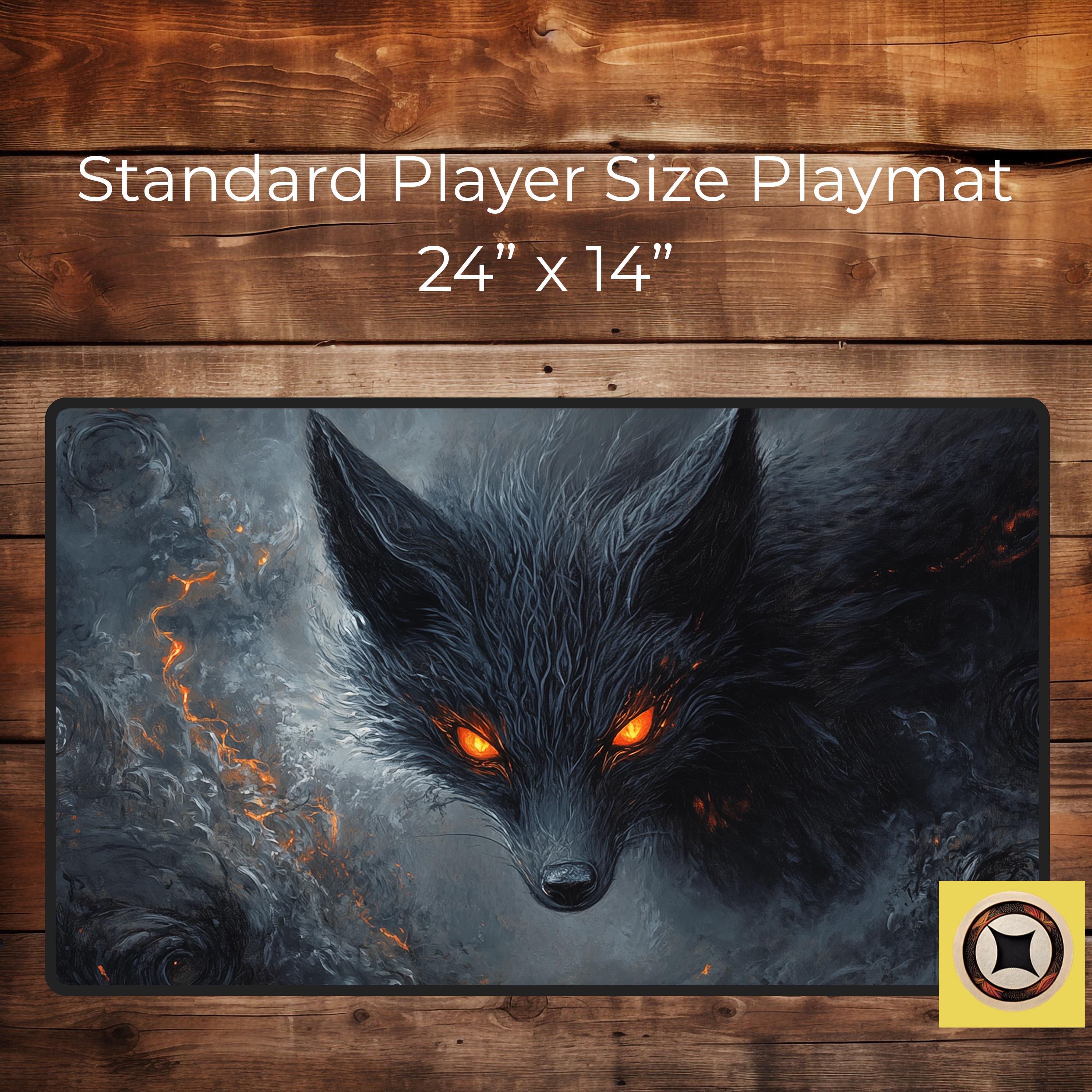 Spectral Fox Fantasy Gaming Playmat Desk Mat – Oversized Gamer Mouse Pad – Horror Desk Pad – TCG Play Mat for dnd or pc Gamer Gift 1880637834 2896 Spectral Fox Fantasy Gaming Playmat Desk Mat – Oversized Gamer Mouse Pad – Horror Desk Pad – TCG Play Mat for dnd or pc Gamer Gift 1880637834 2896