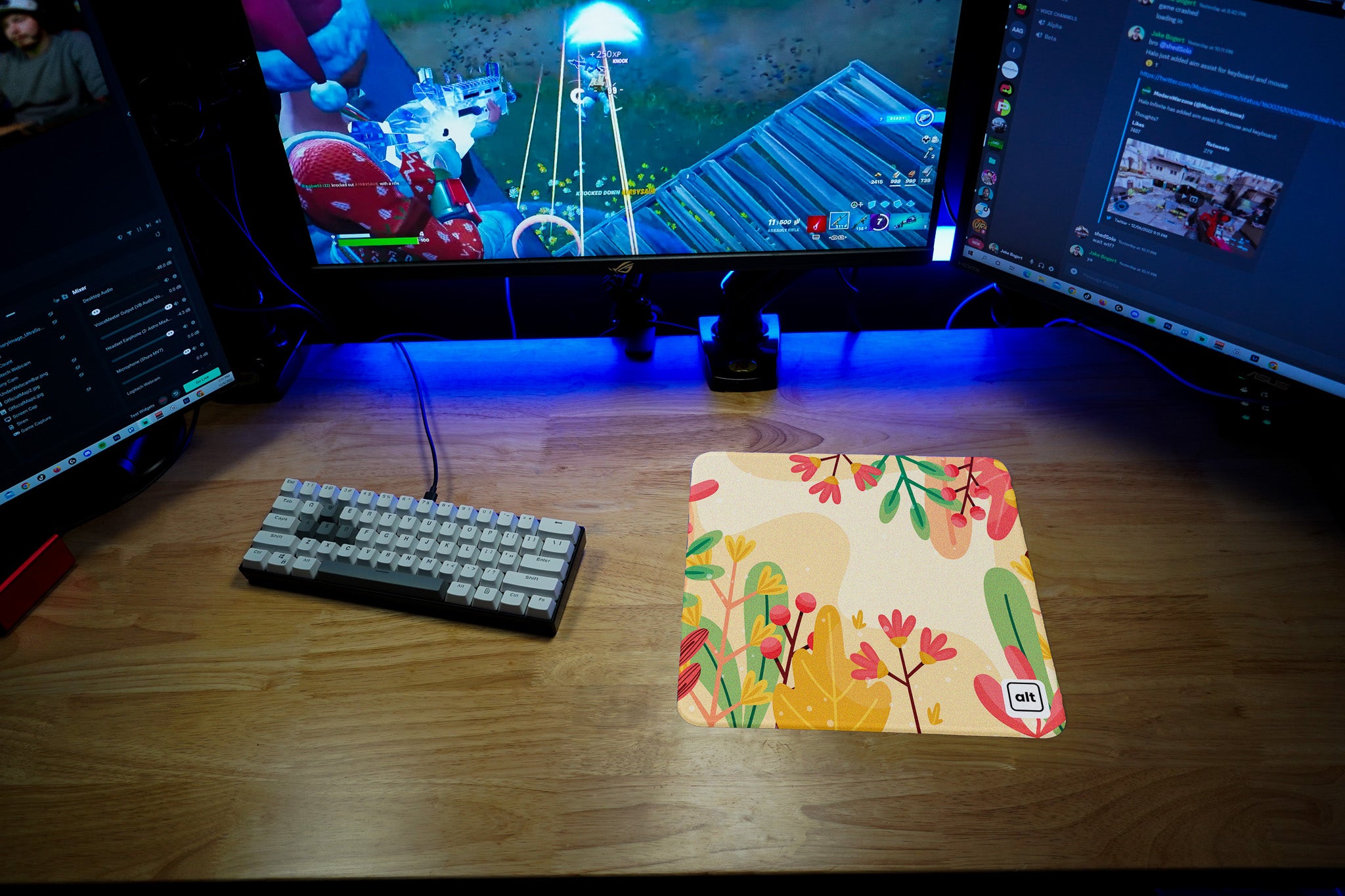 Summer Floral Mousepad Summer Floral Mousepad