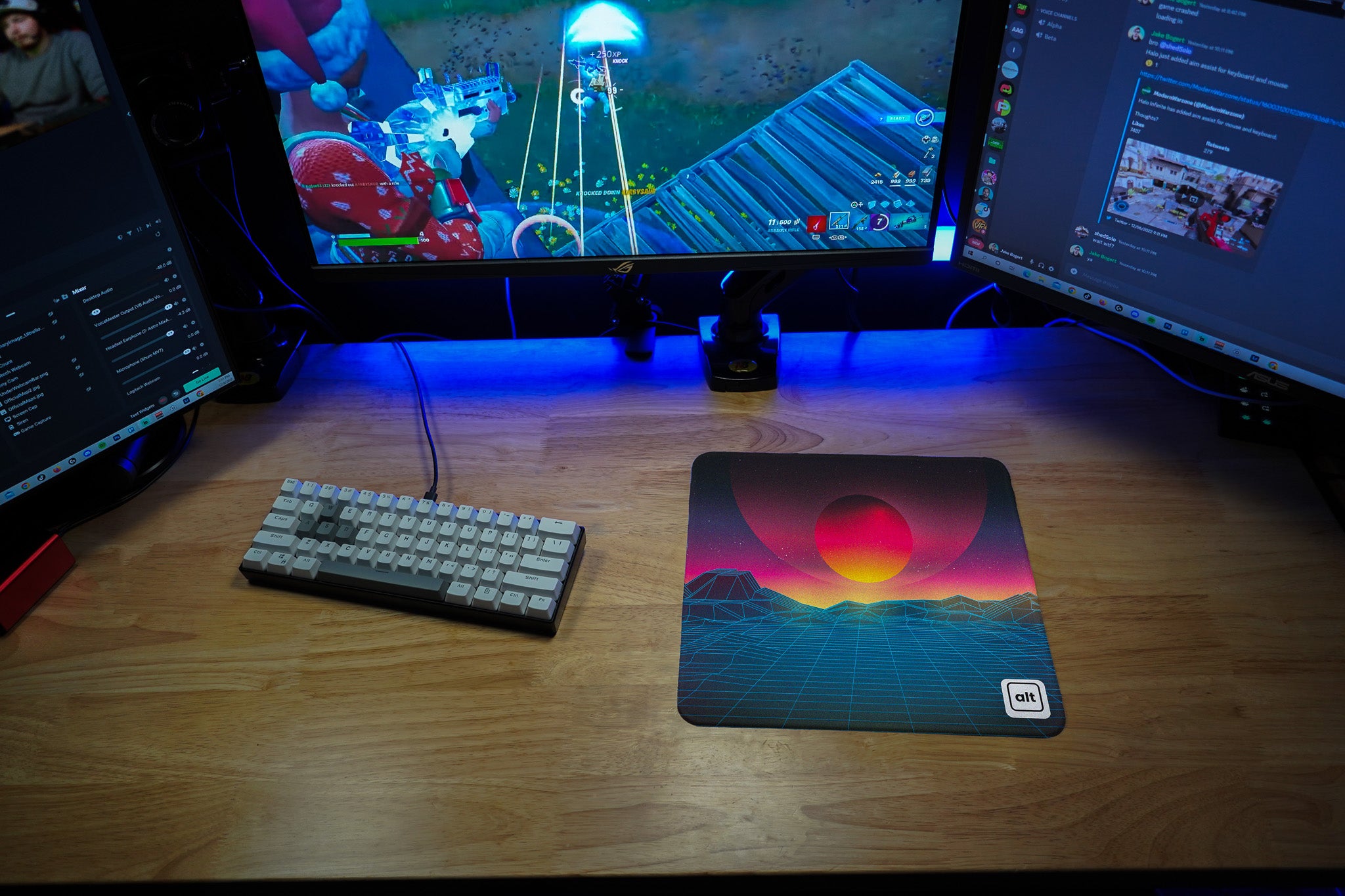 Synth Waves Mousepad Synth Waves Mousepad