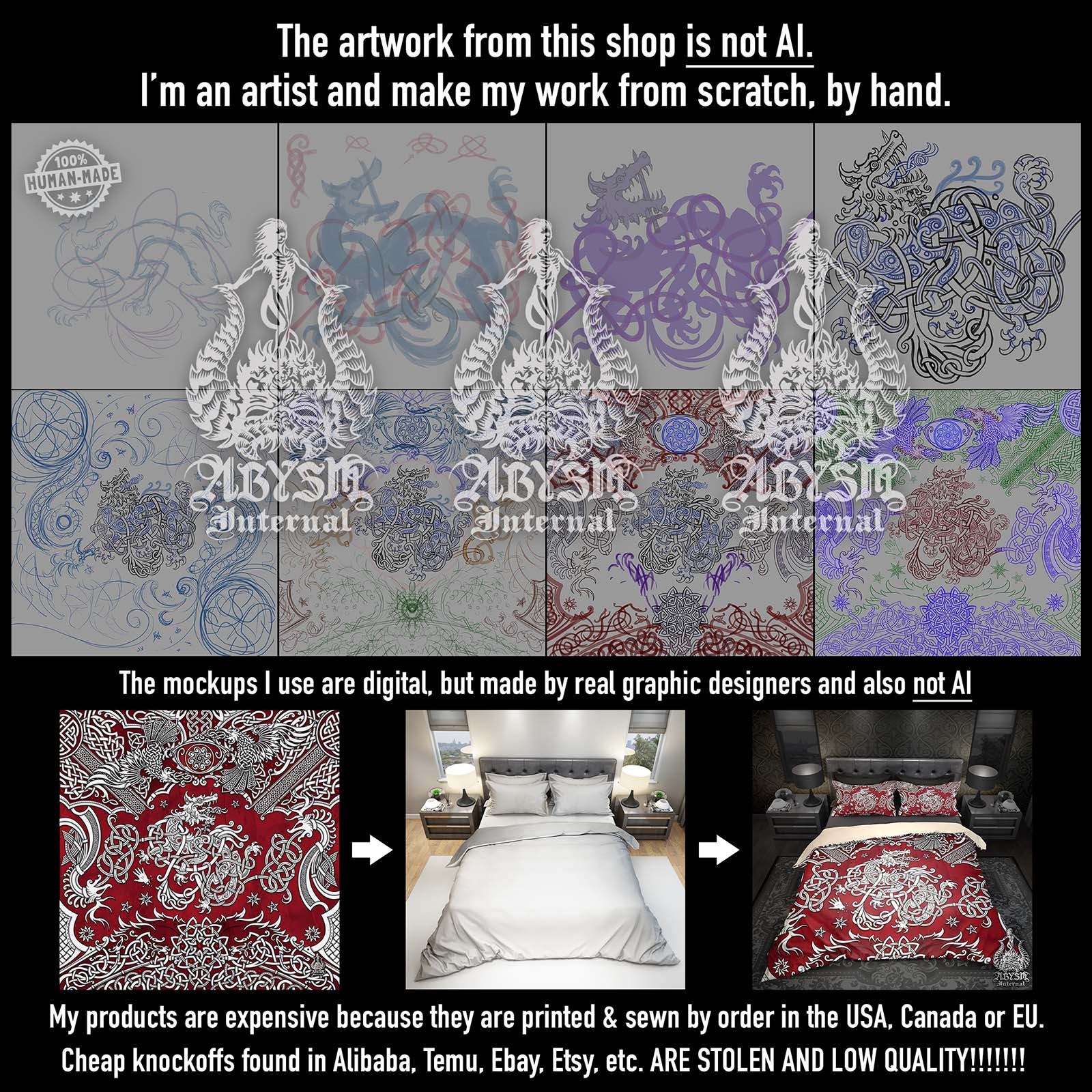 White Goth Gaming Mouse Pad, Ankh Desk Mat, Purple Cross Table Protector Cover, Skull Workpad, Art Print – 3 Colors, Stone Gold White Goth Gaming Mouse Pad, Ankh Desk Mat, Purple Cross Table Protector Cover, Skull Workpad, Art Print – 3 Colors, Stone Gold