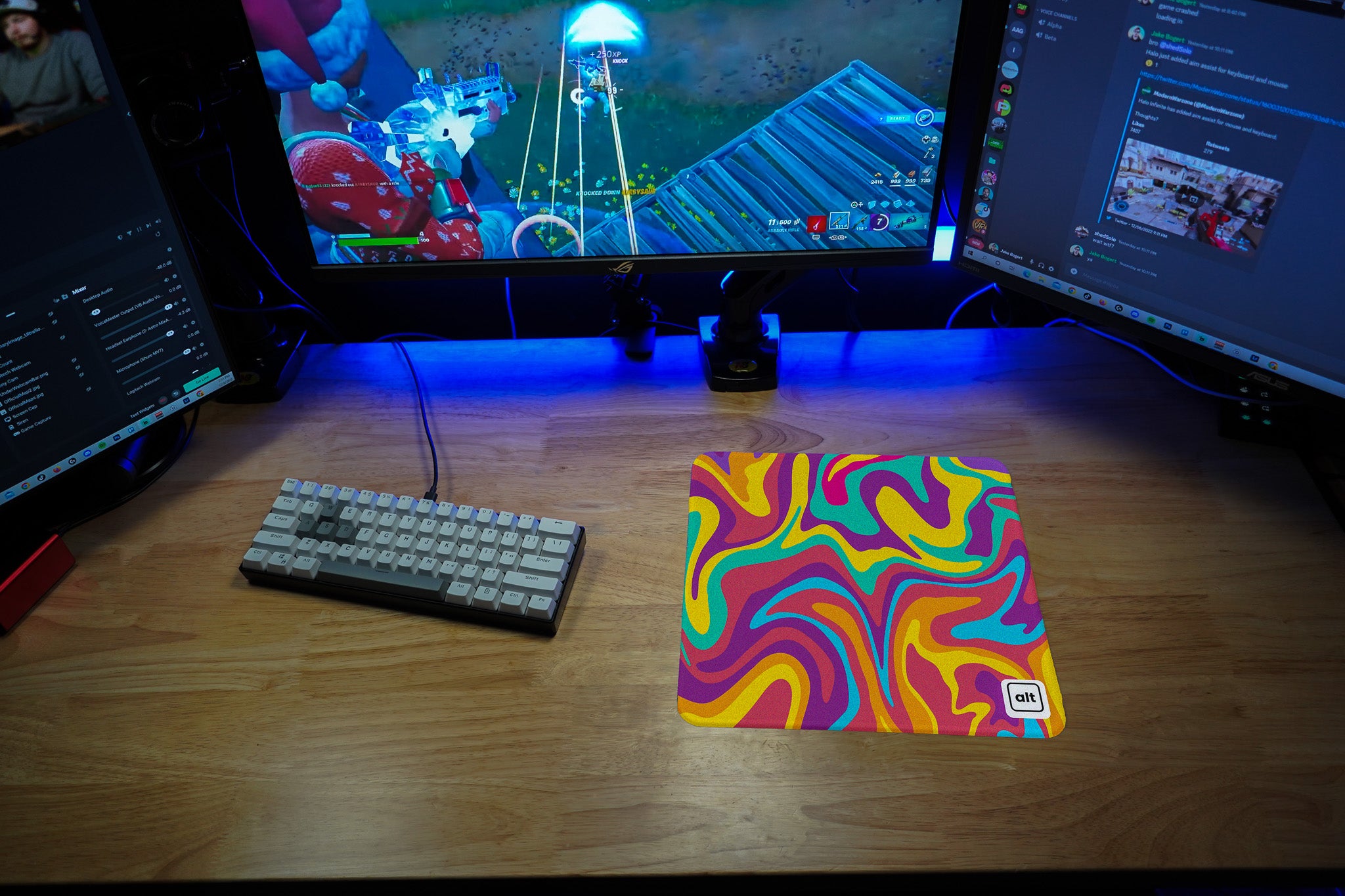 Zebra Gum Waves Mousepad Zebra Gum Waves Mousepad