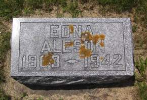 ALESON, EDNA - Allamakee County, Iowa | EDNA ALESON 