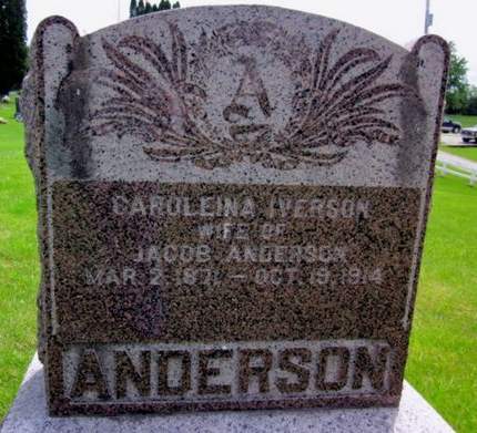 ANDERSON, CAROLEINA - Allamakee County, Iowa | CAROLEINA ANDERSON 