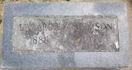 ANDERSON, EDWARD E. - Allamakee County, Iowa | EDWARD E. ANDERSON 