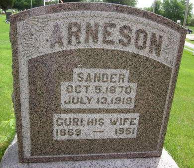ARNESON, SANDER - Allamakee County, Iowa | SANDER ARNESON 