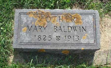 BALDWIN, MARY - Allamakee County, Iowa | MARY BALDWIN 