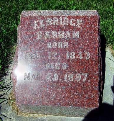 BARHAM, ELBRIDGE - Allamakee County, Iowa | ELBRIDGE BARHAM 