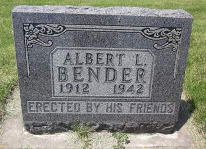BENDER, ALBERT L. - Allamakee County, Iowa | ALBERT L. BENDER 