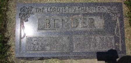 BENDER, FLORA MAY - Allamakee County, Iowa | FLORA MAY BENDER 