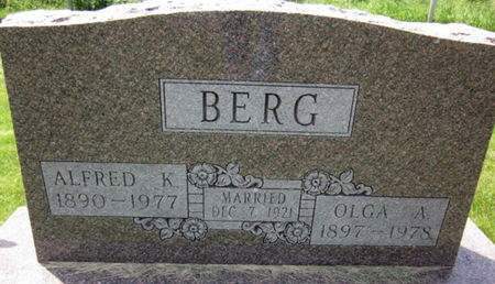 BERG, ALFRED K. - Allamakee County, Iowa | ALFRED K. BERG 