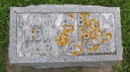 BLUM, MARY A. - Allamakee County, Iowa | MARY A. BLUM 