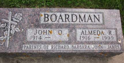 BOARDMAN, JOHN O. - Allamakee County, Iowa | JOHN O. BOARDMAN 