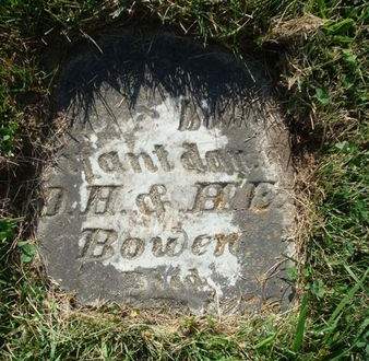 BOWEN, INFANT DAUGHTER - Allamakee County, Iowa | INFANT DAUGHTER BOWEN 