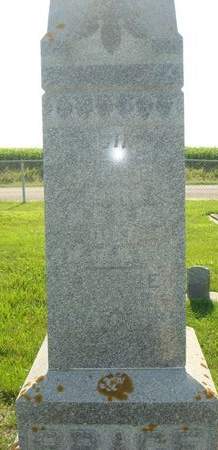 BRACE, GEORGE - Allamakee County, Iowa | GEORGE BRACE 