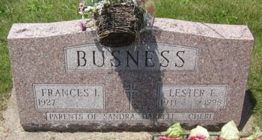 BUSNESS, FRANCES I. - Allamakee County, Iowa | FRANCES I. BUSNESS 