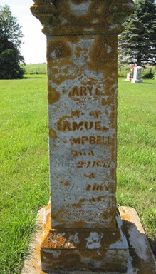 CAMPBELL, MARY ELIZABETH - Allamakee County, Iowa | MARY ELIZABETH CAMPBELL 
