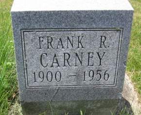 CARNEY, FRANK R. - Allamakee County, Iowa | FRANK R. CARNEY 
