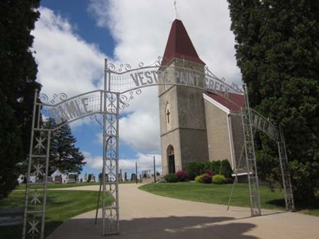 OLD WEST PAINT CREEK, CEMETERY - Allamakee County, Iowa | CEMETERY OLD WEST PAINT CREEK 