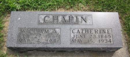 CHAPIN, CATHERINE - Allamakee County, Iowa | CATHERINE CHAPIN 