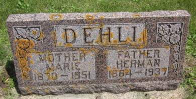 DEHLI, HERMAN - Allamakee County, Iowa | HERMAN DEHLI 