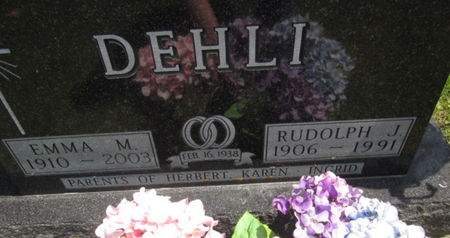 DEHLI, EMMA M. - Allamakee County, Iowa | EMMA M. DEHLI 