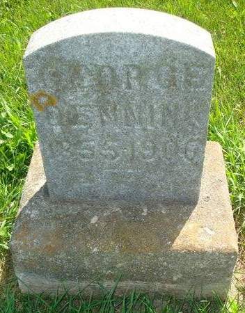 DENNING, GEORGE - Allamakee County, Iowa | GEORGE DENNING 