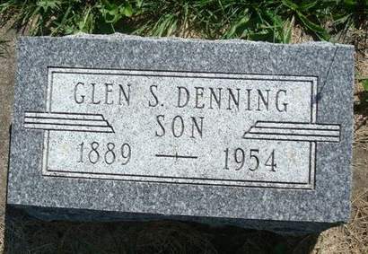 DENNING, GLEN S. - Allamakee County, Iowa | GLEN S. DENNING 