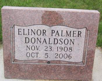 PALMER DONALDSON, ELINOR - Allamakee County, Iowa | ELINOR PALMER DONALDSON 