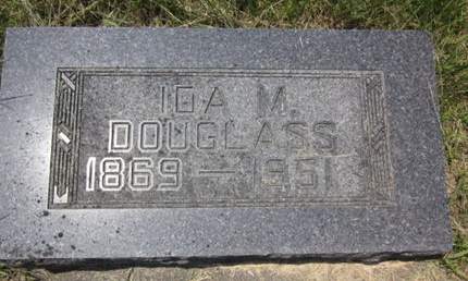 DOUGLASS, IDA M. - Allamakee County, Iowa | IDA M. DOUGLASS 