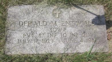 ENTWISLE, DERALD M. - Allamakee County, Iowa | DERALD M. ENTWISLE 