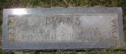 EVANS, ELLA - Allamakee County, Iowa | ELLA EVANS 