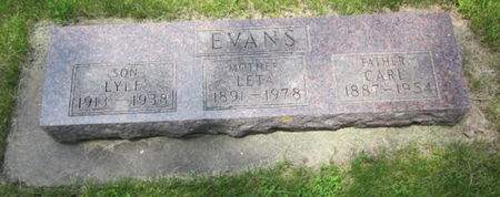EVANS, LYLE - Allamakee County, Iowa | LYLE EVANS 