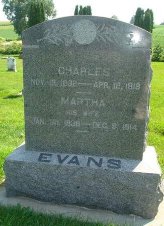 EVANS, MARTHA - Allamakee County, Iowa | MARTHA EVANS 