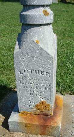 EVANS, LUTHER - Allamakee County, Iowa | LUTHER EVANS 