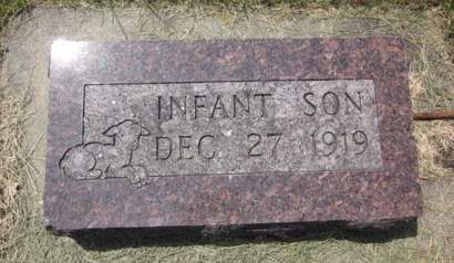 EWING, INFANT SON - Allamakee County, Iowa | INFANT SON EWING 