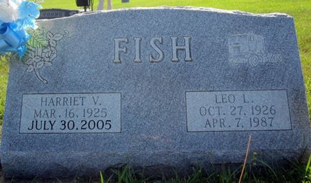 FISH, HARRIET V. - Allamakee County, Iowa | HARRIET V. FISH 