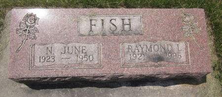 FISH, N. JUNE - Allamakee County, Iowa | N. JUNE FISH 