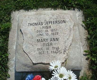 FISH, THOMAS JEFFERSON - Allamakee County, Iowa | THOMAS JEFFERSON FISH 