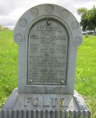 FOLTZ, DELOSSE - Allamakee County, Iowa | DELOSSE FOLTZ 