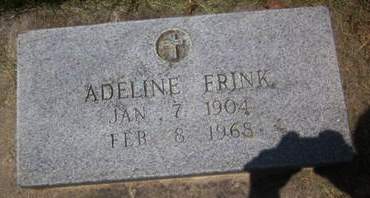FRINK, ADELINE - Allamakee County, Iowa | ADELINE FRINK 