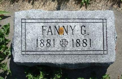 FRINK, FANNY G. - Allamakee County, Iowa | FANNY G. FRINK 
